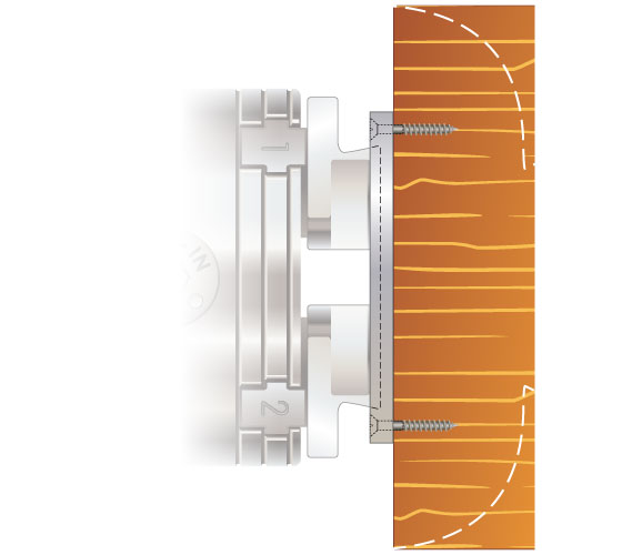 6000 50mm Faceplate Ring